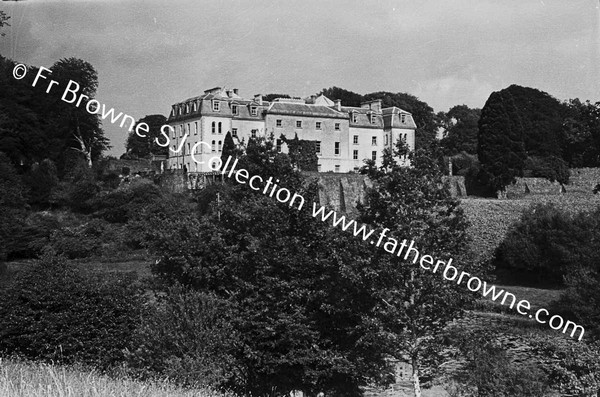 HEYWOOD HOUSE  FROM SOUTH WEST AND WEST